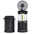 Multifunction Camping COB Tent Light Outdoor With Fan